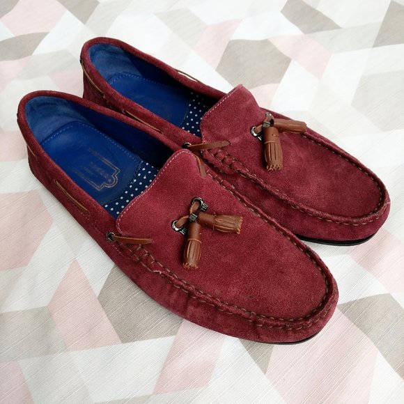 Ted Baker London Muddi Suede Tassle Loafer Slip On - Picture 1 of 8